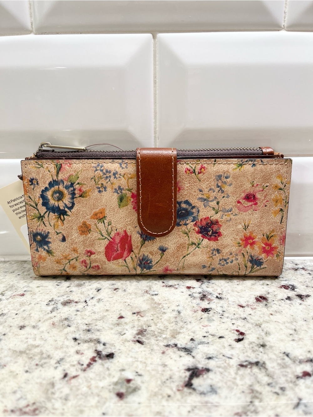Patricia Nash Prairie Rose Wallet NWT